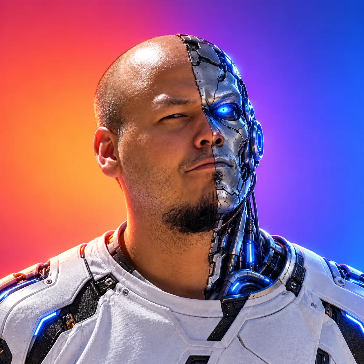 AI-generated portrait of Willians Nieves